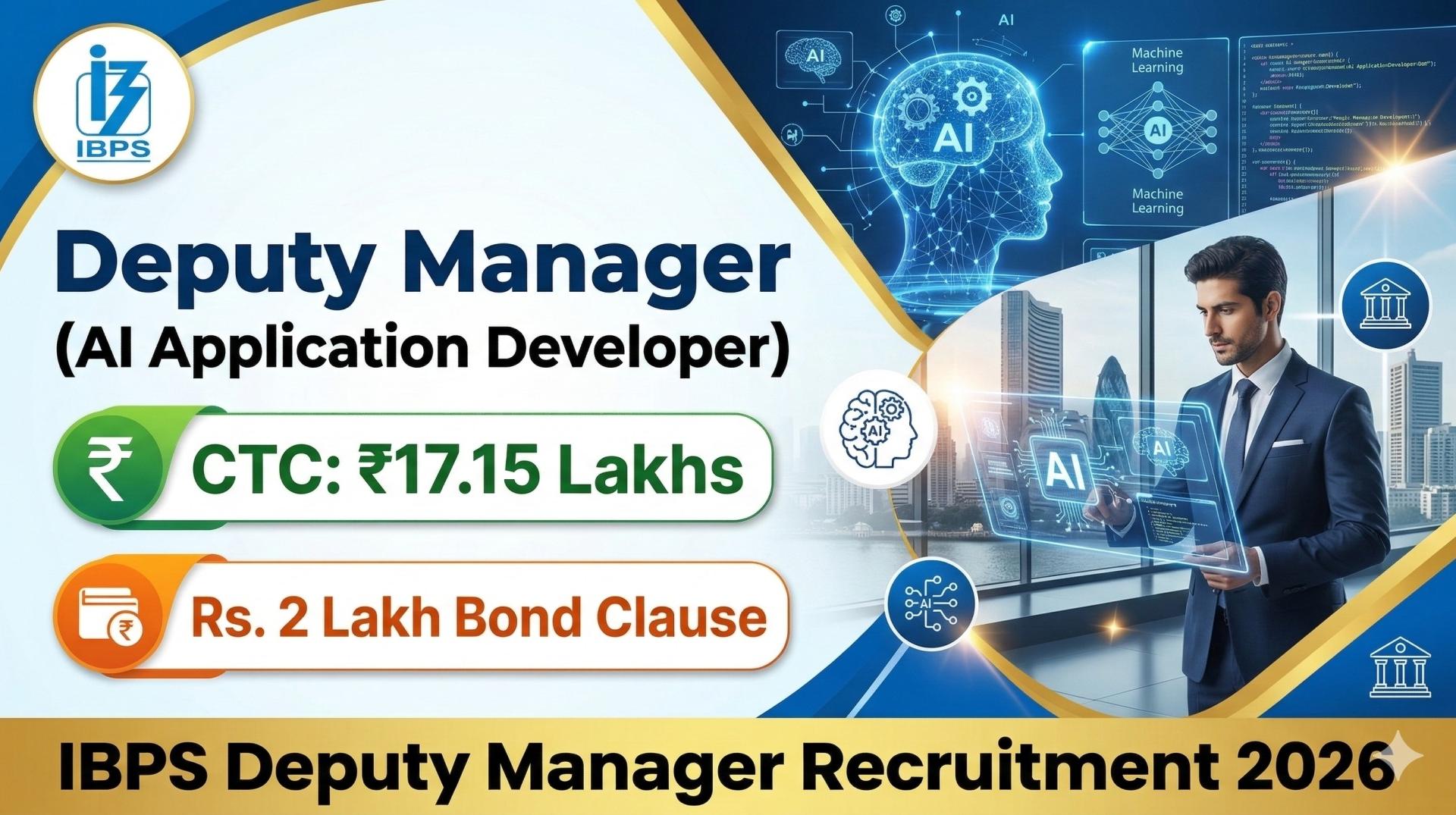 IBPS Deputy Manager Recruitment 2026 | Apply Online