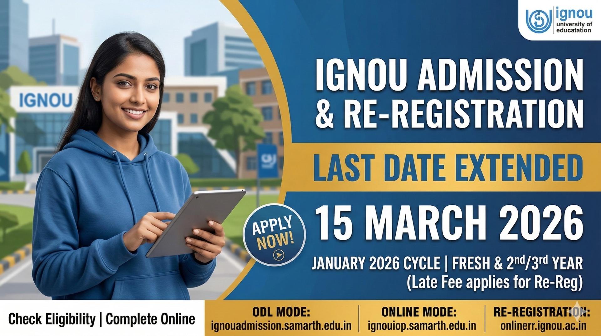 [ORG] Admission 2026 – Apply Online for Courses