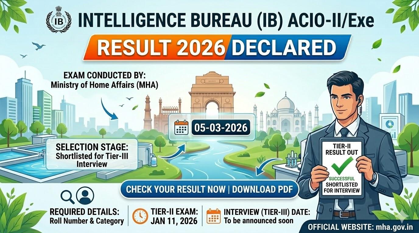 IB ACIO II Result 2026 Out: Tier 2 Merit List & Cut Off Analysis