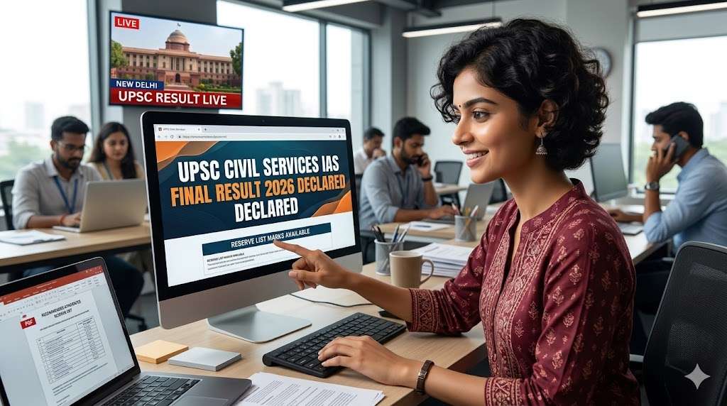 UPSC IAS Final Result 2026: Reserve List Marks & IFS Merit List Out