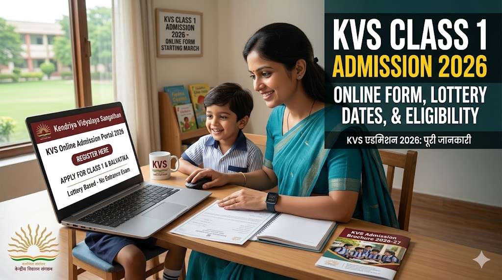 KVS Class 1 Admission 2026: Balvatika Online Form & Dates