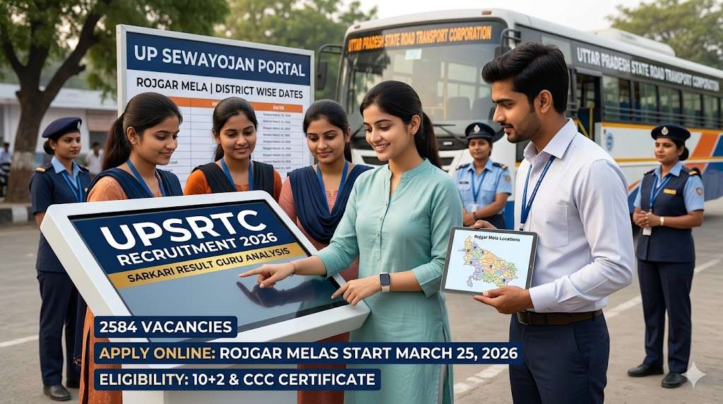 UPSRTC Female Bus Conductor Recruitment 2026: Apply for 2584 Posts