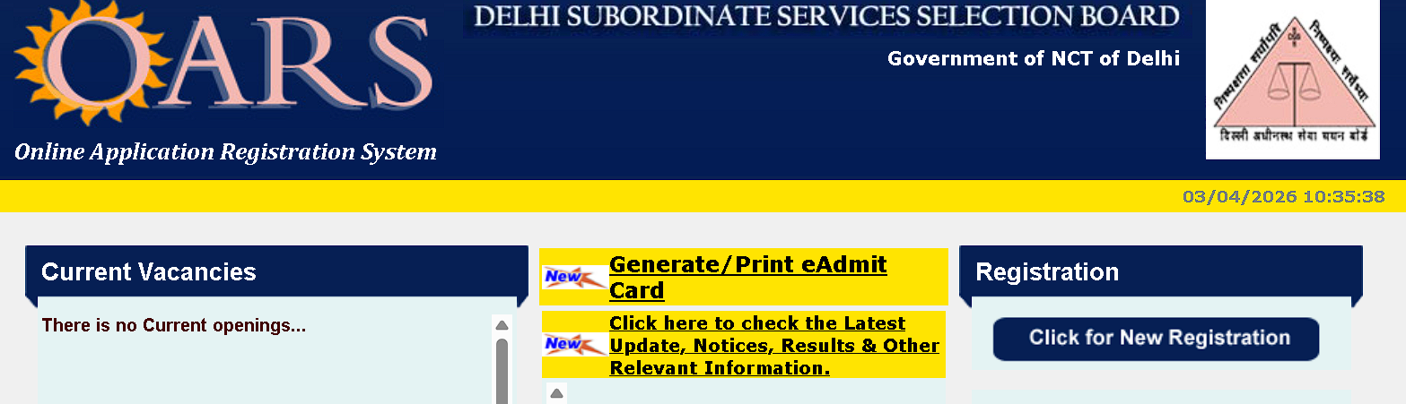 Delhi DSSSB Latest Result 2026 Out: Check Scorecard & Cutoff Now